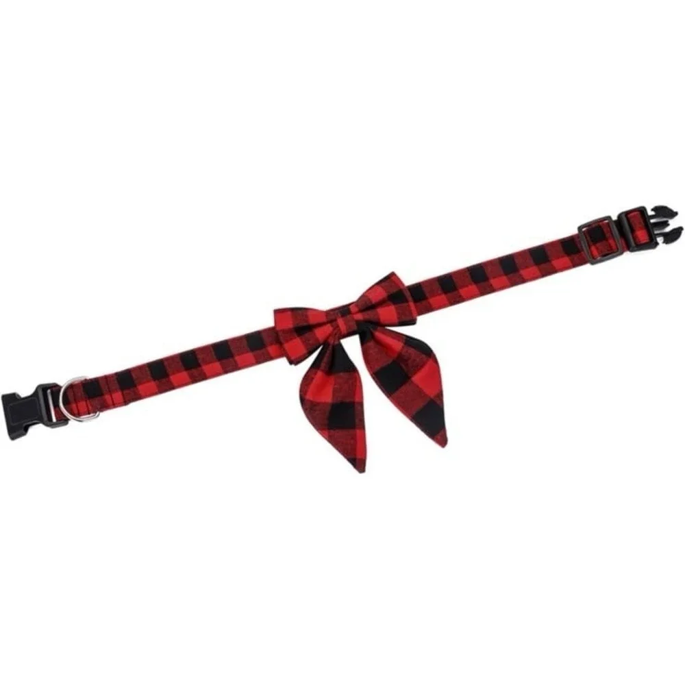 New Year Costume Plaids Collar Party Wear Breakaway Bowknot Collar Photoshoots P